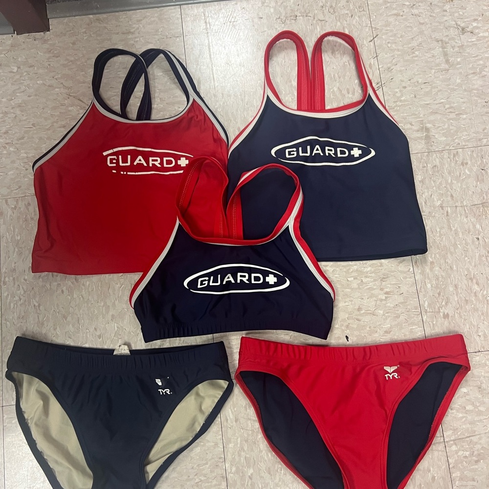 TYR lifeguard swimsuits